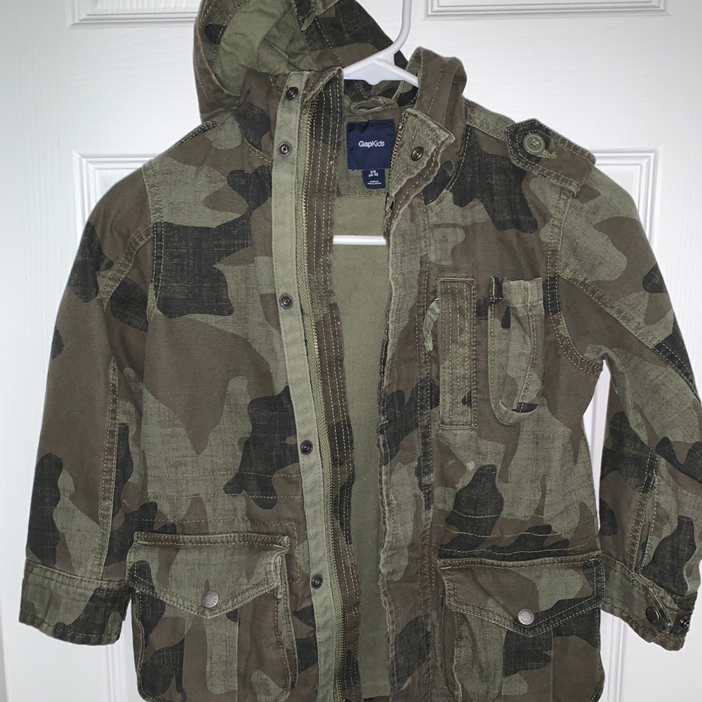 Gap kids Camo jacket